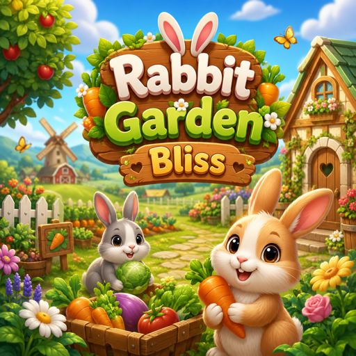 Rabbit Garden Bliss